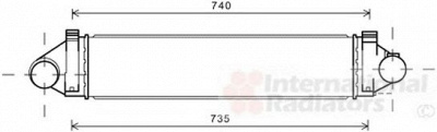 VAN WEZEL 18004494 -  Интеркулер